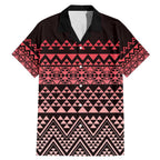 Maori Niho Taniwha Te Wheiao Family Matching Mermaid Dress and Hawaiian Shirt Terracotta - Aussie Hoodie