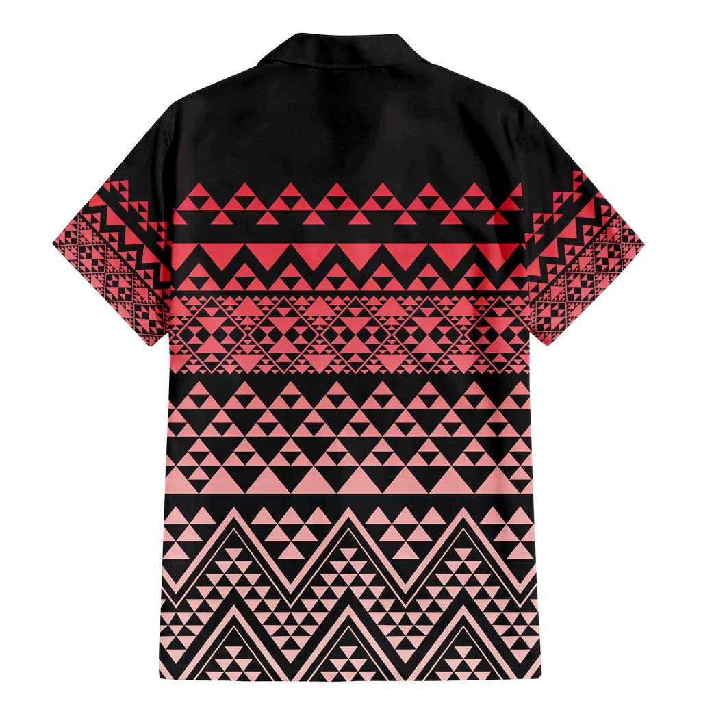 Maori Niho Taniwha Te Wheiao Family Matching Mermaid Dress and Hawaiian Shirt Terracotta - Aussie Hoodie