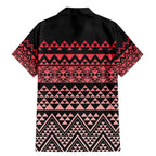 Maori Niho Taniwha Te Wheiao Family Matching Mermaid Dress and Hawaiian Shirt Terracotta - Aussie Hoodie