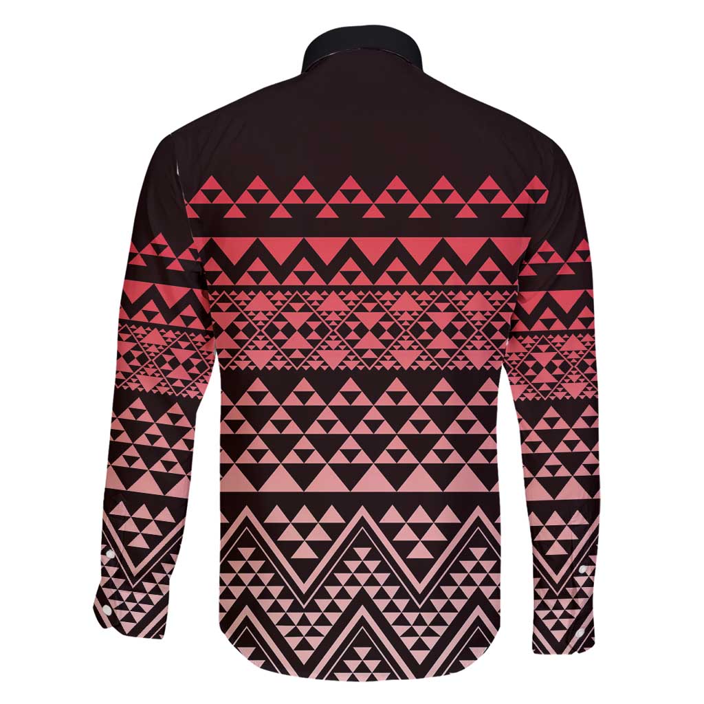 Maori Niho Taniwha Te Wheiao Family Matching Off Shoulder Short Dress and Hawaiian Shirt Terracotta - Aussie Hoodie