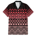 Maori Niho Taniwha Te Wheiao Family Matching Puletasi and Hawaiian Shirt Terracotta - Aussie Hoodie