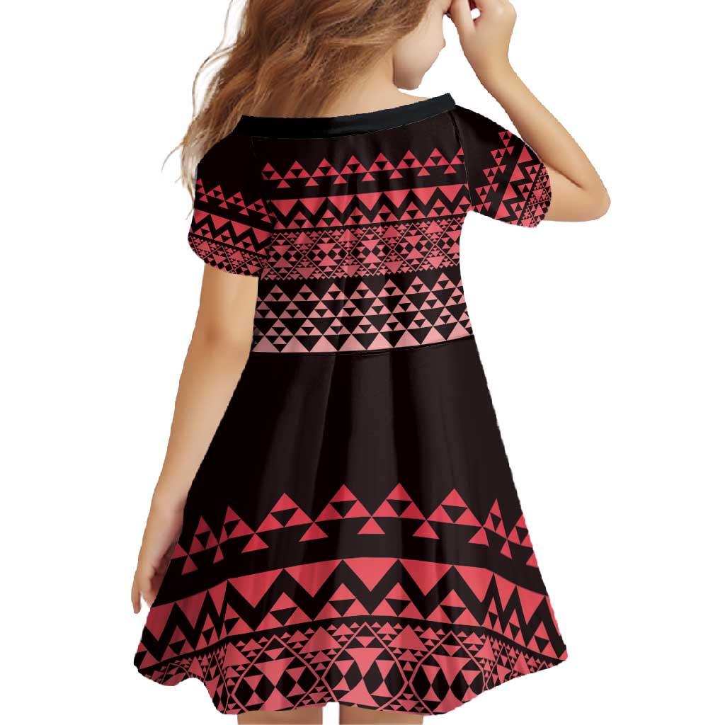 Maori Niho Taniwha Te Wheiao Family Matching Summer Maxi Dress and Hawaiian Shirt Terracotta - Aussie Hoodie