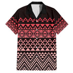 Maori Niho Taniwha Te Wheiao Hawaiian Shirt Terracotta - Aussie Hoodie