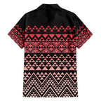 Maori Niho Taniwha Te Wheiao Hawaiian Shirt Terracotta - Aussie Hoodie