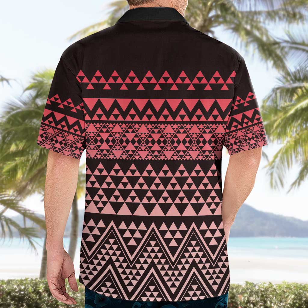 Maori Niho Taniwha Te Wheiao Hawaiian Shirt Terracotta - Aussie Hoodie