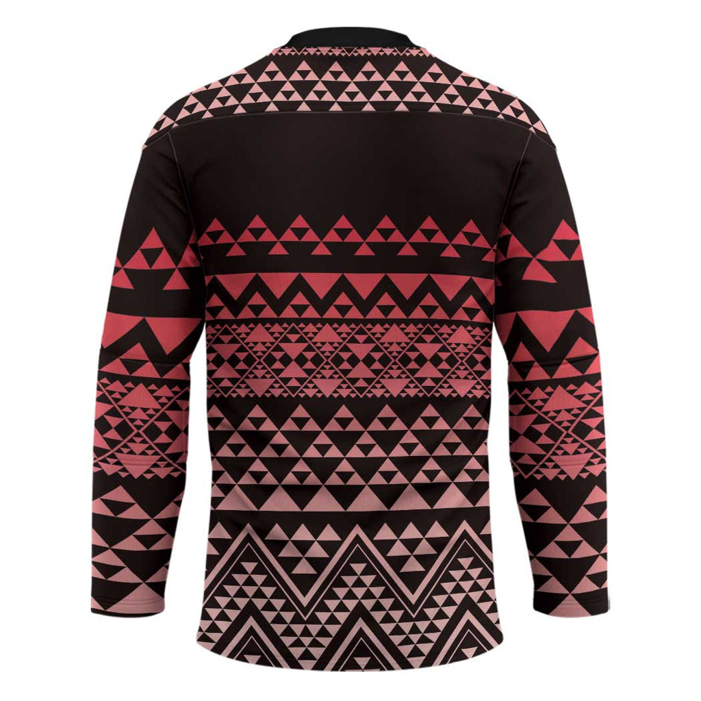 Maori Niho Taniwha Te Wheiao Hockey Jersey Terracotta - Aussie Hoodie