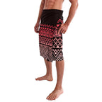 Maori Niho Taniwha Te Wheiao Lavalava Terracotta - Aussie Hoodie