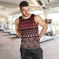 Maori Niho Taniwha Te Wheiao Men Tank Top Terracotta - Aussie Hoodie