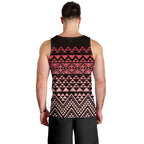 Maori Niho Taniwha Te Wheiao Men Tank Top Terracotta - Aussie Hoodie