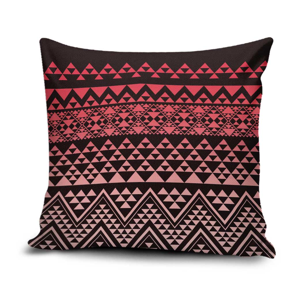 Maori Niho Taniwha Te Wheiao Pillow Cover Terracotta - Aussie Hoodie