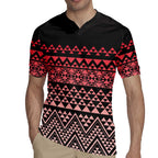 Maori Niho Taniwha Te Wheiao Rugby Jersey Terracotta - Aussie Hoodie