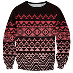 Maori Niho Taniwha Te Wheiao Sweatshirt Terracotta - Aussie Hoodie