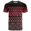 Maori Niho Taniwha Te Wheiao T Shirt Terracotta - Aussie Hoodie