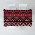 Maori Niho Taniwha Te Wheiao Tablecloth Terracotta - Aussie Hoodie