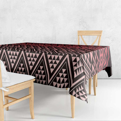Maori Niho Taniwha Te Wheiao Tablecloth Terracotta - Aussie Hoodie
