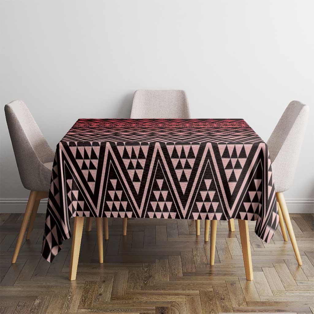 Maori Niho Taniwha Te Wheiao Tablecloth Terracotta - Aussie Hoodie