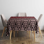 Maori Niho Taniwha Te Wheiao Tablecloth Terracotta - Aussie Hoodie