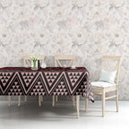 Maori Niho Taniwha Te Wheiao Tablecloth Terracotta - Aussie Hoodie