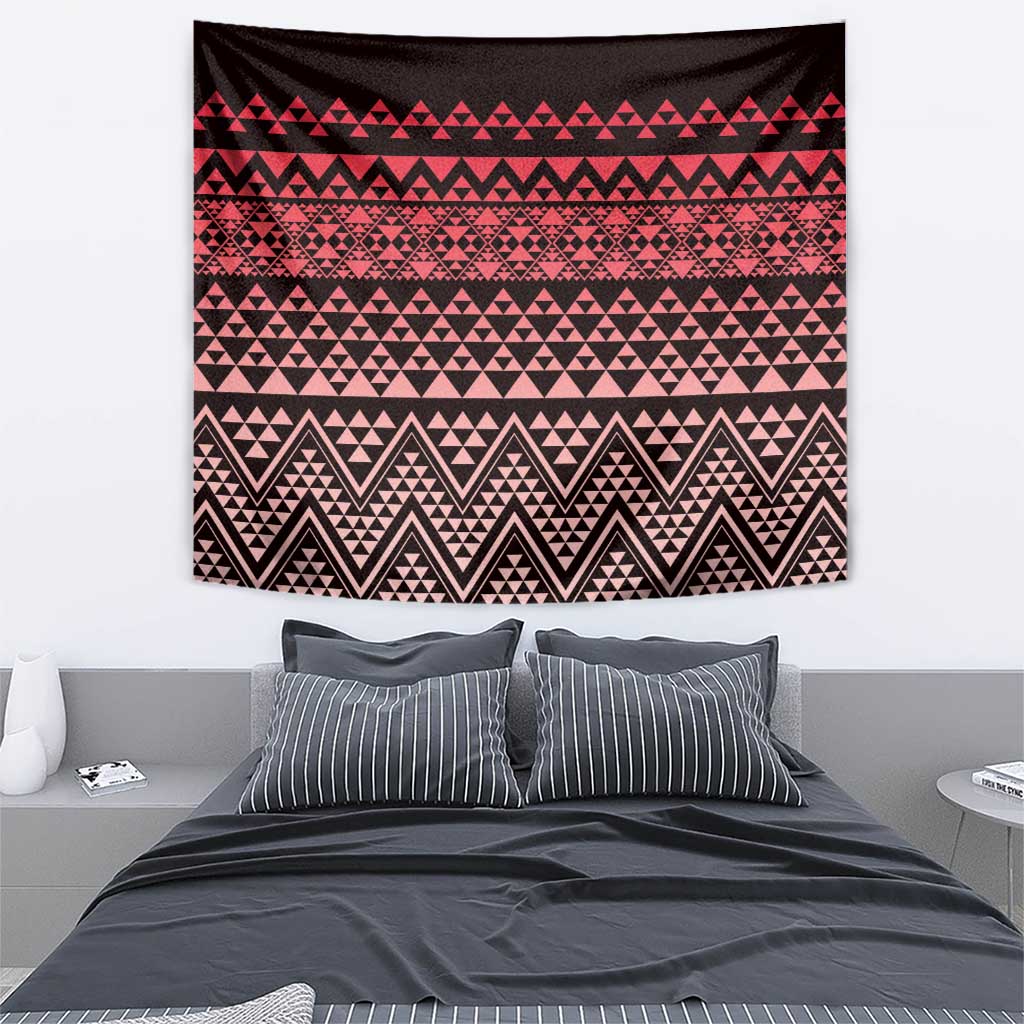 Maori Niho Taniwha Te Wheiao Tapestry Terracotta - Aussie Hoodie