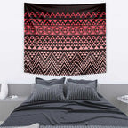 Maori Niho Taniwha Te Wheiao Tapestry Terracotta - Aussie Hoodie