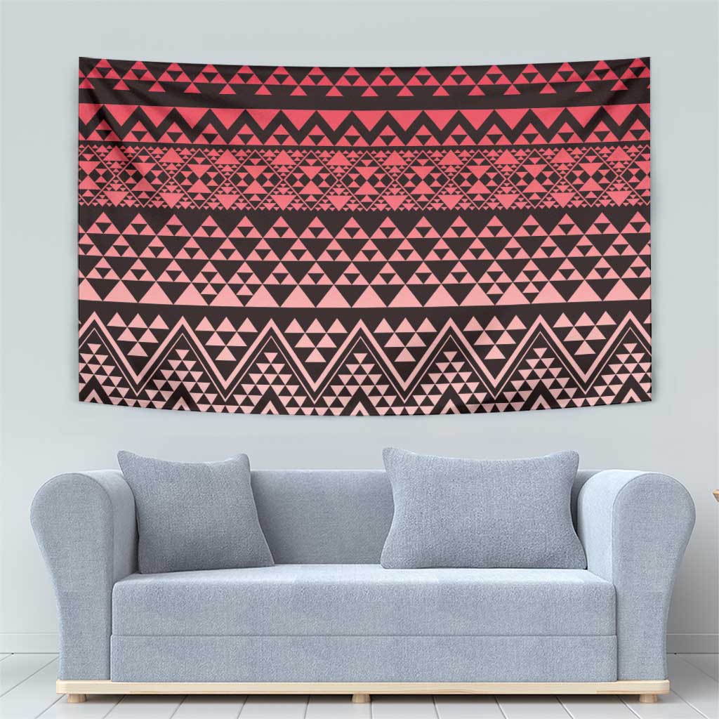 Maori Niho Taniwha Te Wheiao Tapestry Terracotta - Aussie Hoodie