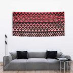Maori Niho Taniwha Te Wheiao Tapestry Terracotta - Aussie Hoodie