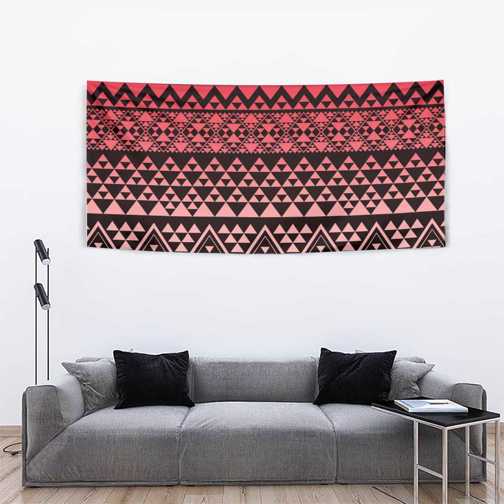 Maori Niho Taniwha Te Wheiao Tapestry Terracotta - Aussie Hoodie