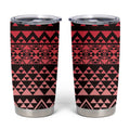 Maori Niho Taniwha Te Wheiao Tumbler Cup Terracotta - Aussie Hoodie