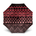Maori Niho Taniwha Te Wheiao Umbrella Terracotta - Aussie Hoodie