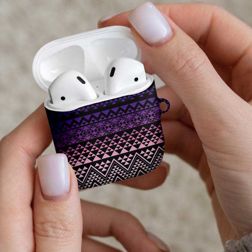 Maori Niho Taniwha Te Wheiao AirPods Case Waiporoporo - Aussie Hoodie