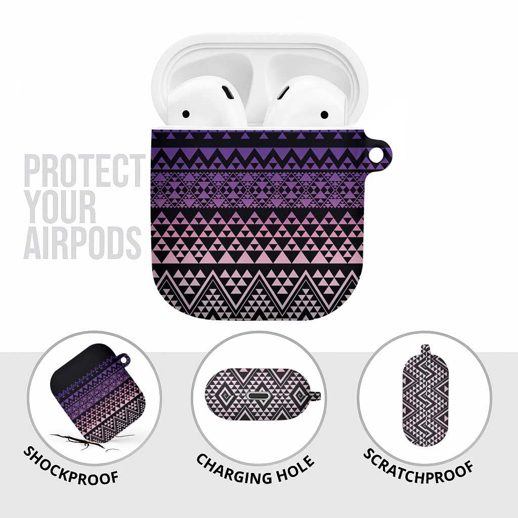 Maori Niho Taniwha Te Wheiao AirPods Case Waiporoporo - Aussie Hoodie