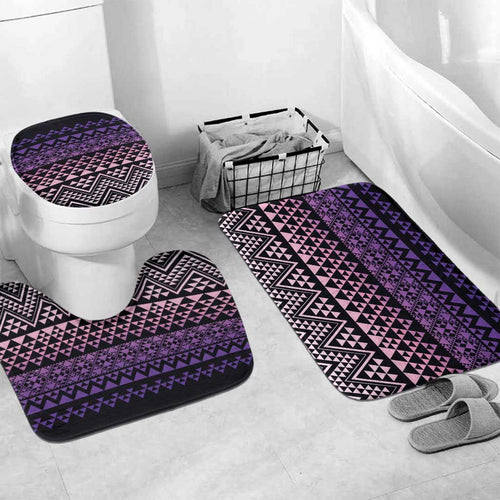 Maori Niho Taniwha Te Wheiao Bathroom Set Waiporoporo - Aussie Hoodie