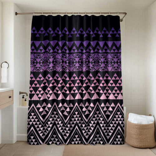Maori Niho Taniwha Te Wheiao Bathroom Set Waiporoporo - Aussie Hoodie