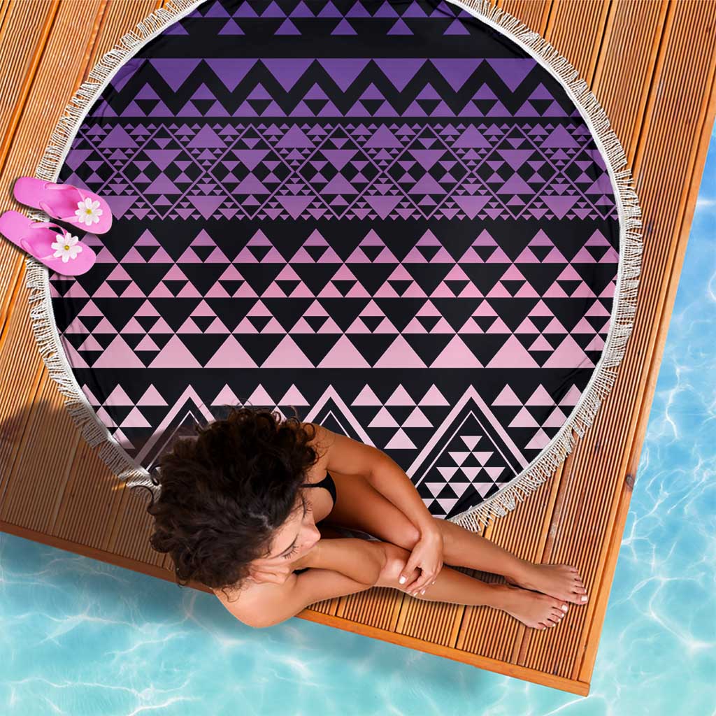 Maori Niho Taniwha Te Wheiao Beach Blanket Waiporoporo - Aussie Hoodie