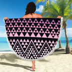 Maori Niho Taniwha Te Wheiao Beach Blanket Waiporoporo - Aussie Hoodie