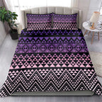 Maori Niho Taniwha Te Wheiao Bedding Set Waiporoporo - Aussie Hoodie