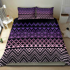 Maori Niho Taniwha Te Wheiao Bedding Set Waiporoporo - Aussie Hoodie