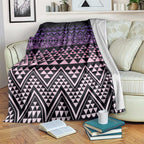 Maori Niho Taniwha Te Wheiao Blanket Waiporoporo - Aussie Hoodie