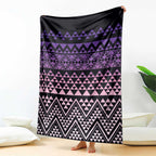 Maori Niho Taniwha Te Wheiao Blanket Waiporoporo - Aussie Hoodie