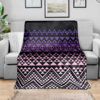 Maori Niho Taniwha Te Wheiao Blanket Waiporoporo - Aussie Hoodie