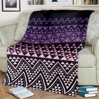 Maori Niho Taniwha Te Wheiao Blanket Waiporoporo - Aussie Hoodie