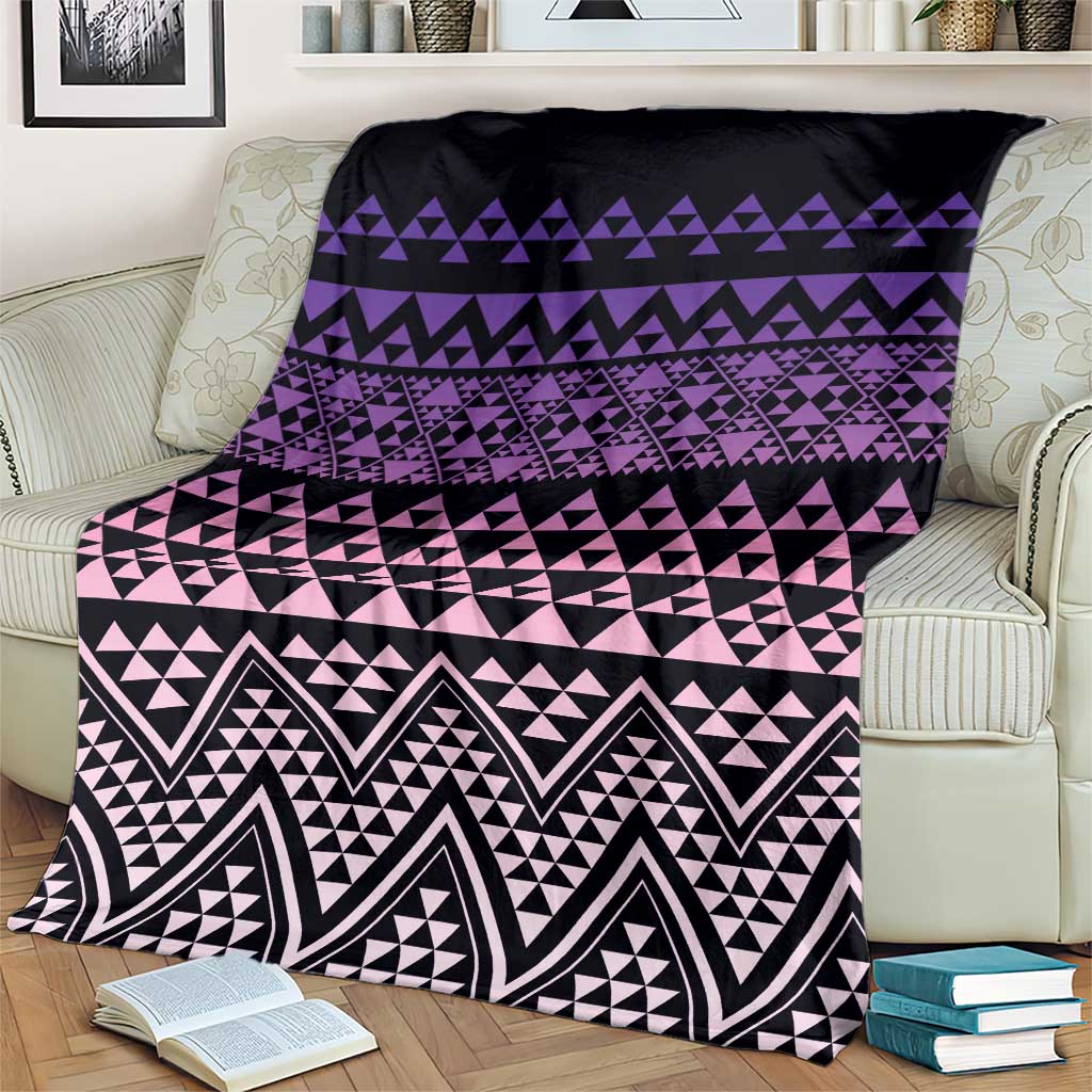 Maori Niho Taniwha Te Wheiao Blanket Waiporoporo - Aussie Hoodie