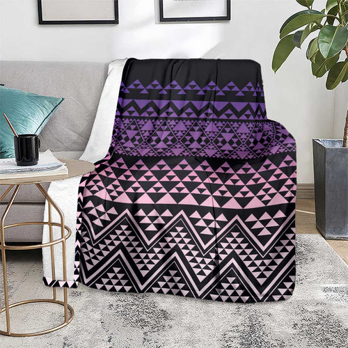 Maori Niho Taniwha Te Wheiao Blanket Waiporoporo - Aussie Hoodie