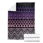 Maori Niho Taniwha Te Wheiao Blanket Waiporoporo - Aussie Hoodie