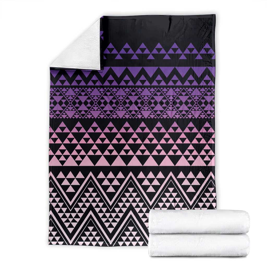 Maori Niho Taniwha Te Wheiao Blanket Waiporoporo - Aussie Hoodie