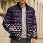 Maori Niho Taniwha Te Wheiao Bomber Puffer Jacket Waiporoporo - Aussie Hoodie