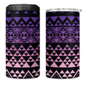 Maori Niho Taniwha Te Wheiao 4 in 1 Can Cooler Tumbler Waiporoporo - Aussie Hoodie