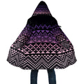 Maori Niho Taniwha Te Wheiao Cloak Waiporoporo - Aussie Hoodie