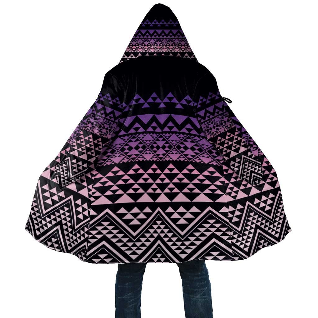 Maori Niho Taniwha Te Wheiao Cloak Waiporoporo - Aussie Hoodie