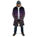 Maori Niho Taniwha Te Wheiao Cloak Waiporoporo - Aussie Hoodie